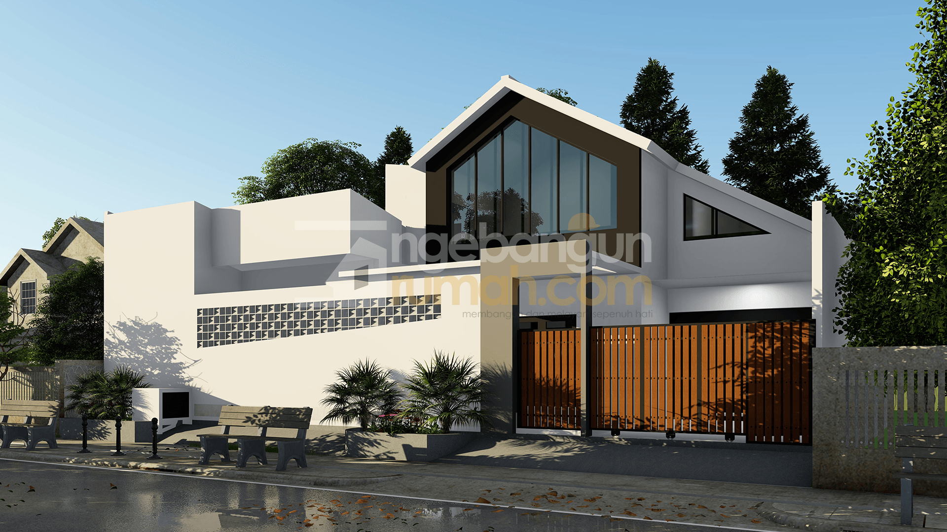 Menyusun Konsep Rumah Modern Tropis Gaya yang Menyatu dengan Alam Menyusun Konsep Rumah Modern Tropis: Gaya yang Menyatu dengan Alam