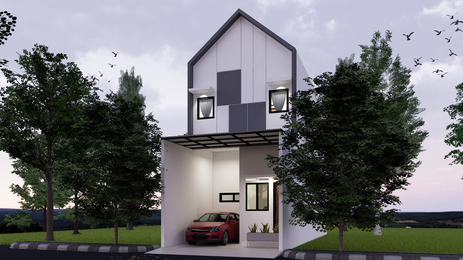 Jasa Renovasi Rumah: 5 Inspirasi Desain Carport Modern yang Menyatu dengan Fasad Rumah Jasa Renovasi Rumah
