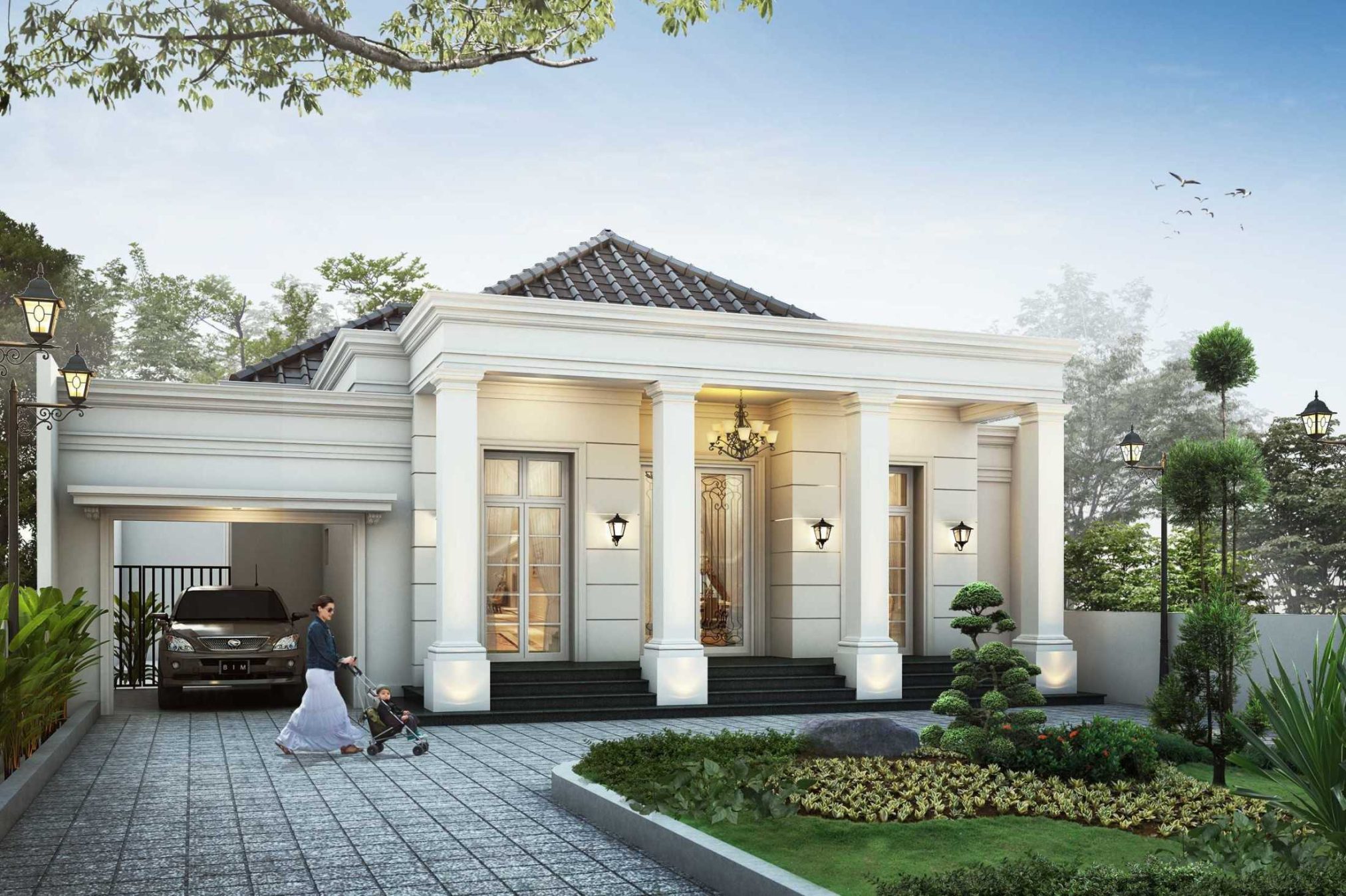 5 Tahapan Penting Bangun Rumah Modern Klasik Bangun Rumah Modern Klasik