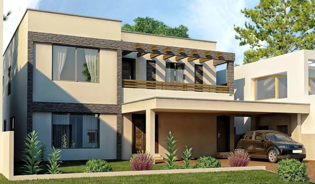 Tips Memilih Warna Cat Rumah Modern 2 Lantai Warna Cat Rumah