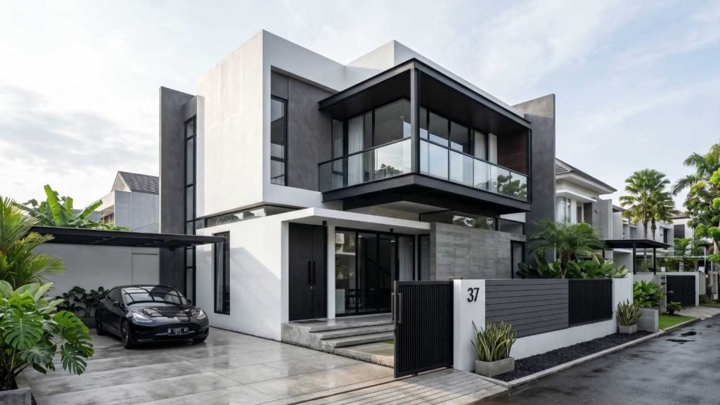 Rumah 2 Lantai Minimalis untuk Lahan 6x12 Rumah 2 Lantai Minimalis
