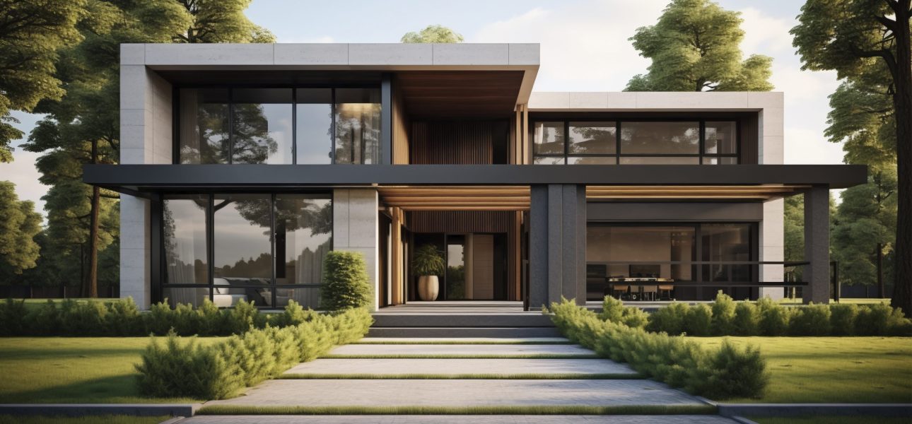 Desain Rumah Minimalis Modern Bernuansa Elegan 2026 3d house model with modern architecture Desain Rumah Minimalis Modern Bernuansa Elegan 2026
