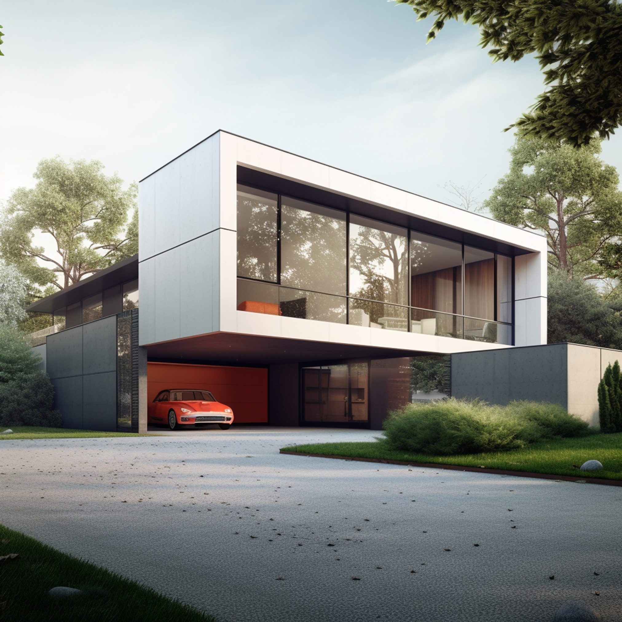 desain rumah modern kontemporer