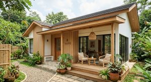 7 Desain Rumah 1 Lantai Japandi yang Minimalis dan Nyaman Desain Rumah 1 Lantai Japandi
