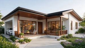 3 Desain Rumah 1 Lantai Japandi yang Kekinian dan Nyaman desain rumah 1 lantai Japandi