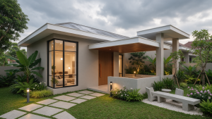 5 Inspirasi Desain Rumah Minimalis Modern 1 Lantai untuk Keluarga desain rumah minimalis modern 1 lantai