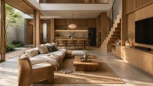rumah Japandi 1 lantai