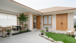 5 Inspirasi Desain Rumah 1 Lantai Minimalis Modern yang Elegan desain rumah 1 lantai minimalis modern