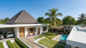 5 Inspirasi Desain Rumah 1 Lantai Minimalis Modern yang Elegan desain rumah 1 lantai minimalis modern