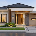 desain rumah 1 lantai minimalis modern