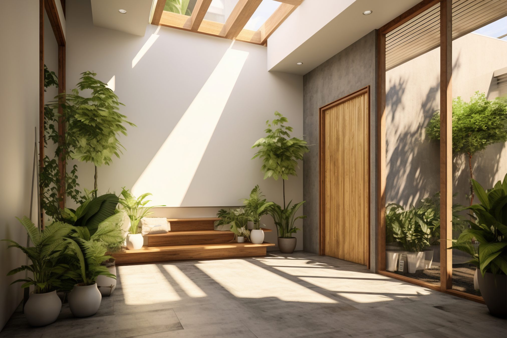 teras rumah minimalis modern
