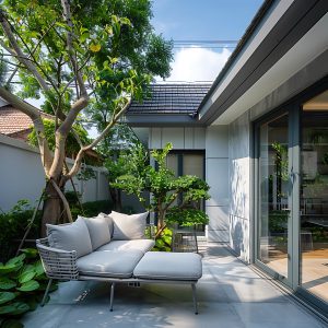 teras rumah minimalis modern