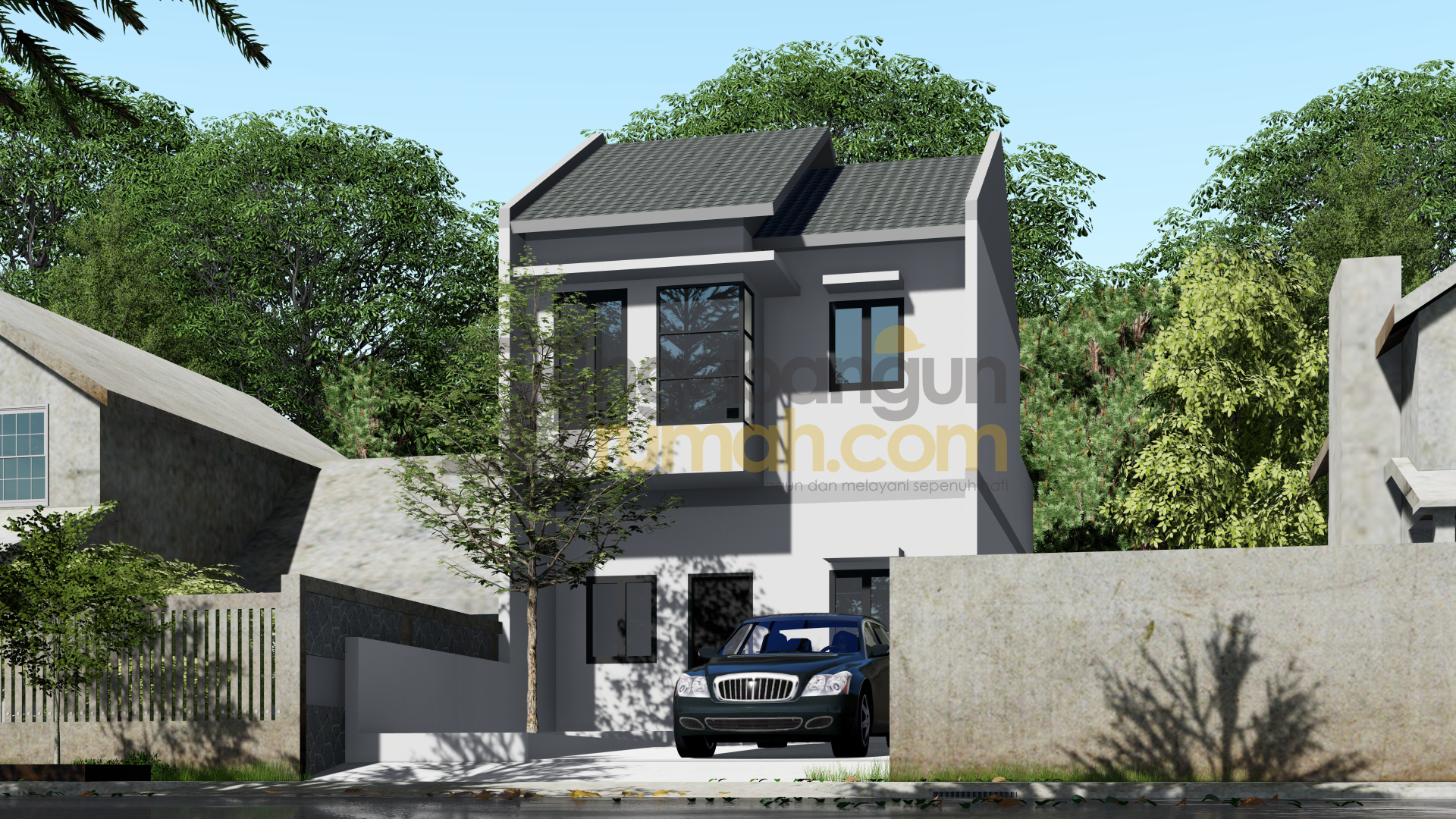 Konsep Rumah Modern 1 Konsep Rumah Modern: Menggali Desain Mewah dengan Sentuhan Minimalis