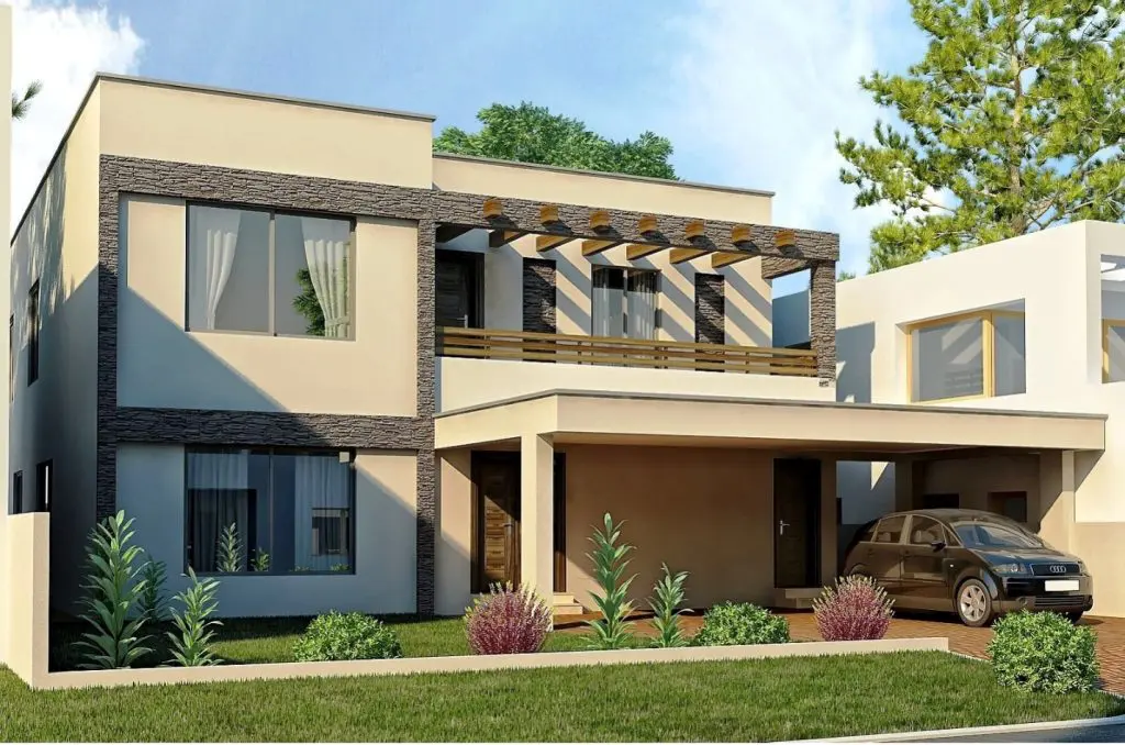 Tips Memilih Warna Cat Rumah Modern 2 Lantai Warna Cat Rumah